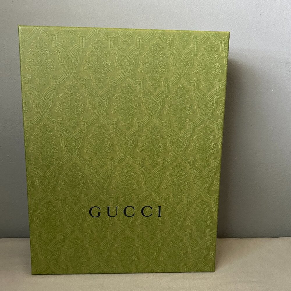 NWT GUCCI authentic Men's Interlocking G high-top sneaker size 8.5 - Picture 14 of 16